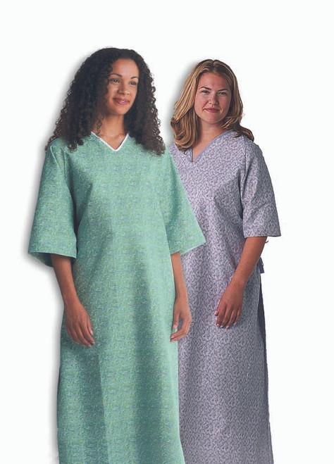 Medline Basic Poly Protective Medical Gown One Size 15Ct